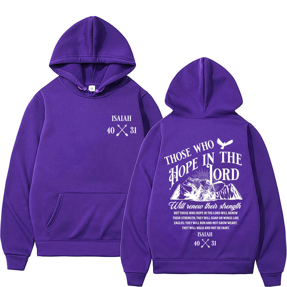 Faith & Fig Isaiah 40:31 Hoodie – Unisex