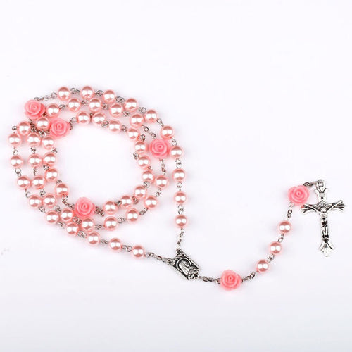 Faith & Fig His & Hers Rosary Necklace Set