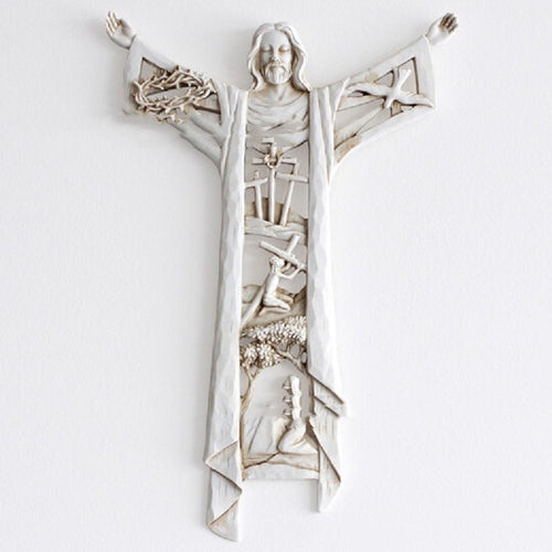 Faith & Fig Cross of the Resurrected Christ