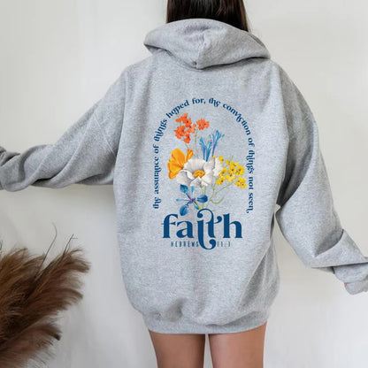 Faith & Fig Aesthetic Christian Bible Verse Hoodie