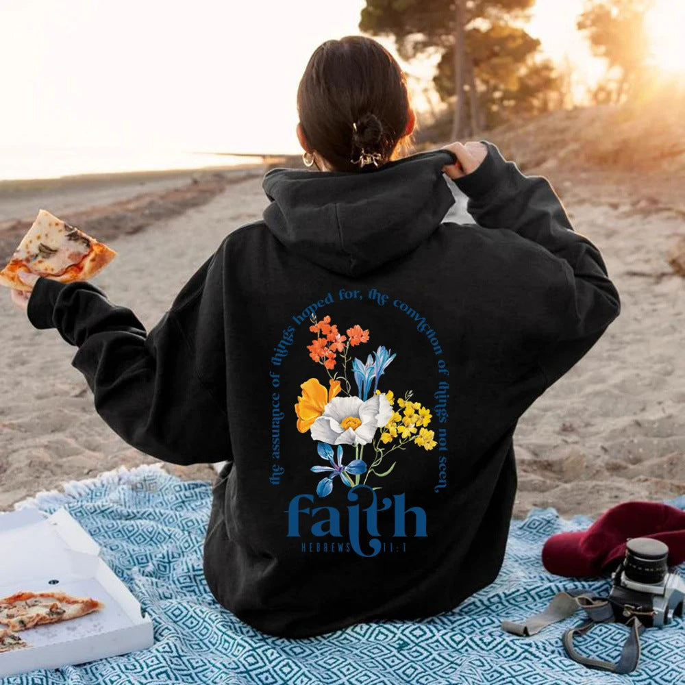 Faith & Fig Aesthetic Christian Bible Verse Hoodie