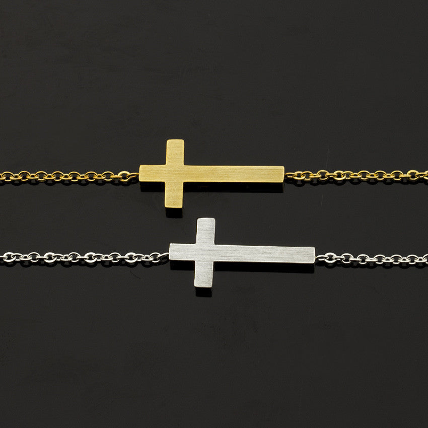 Faith & Fig Soulmate Cross Bracelet Set