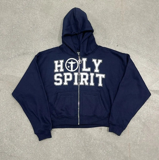 Faith & Fig "Holy Spirit" Zipper Hoodie