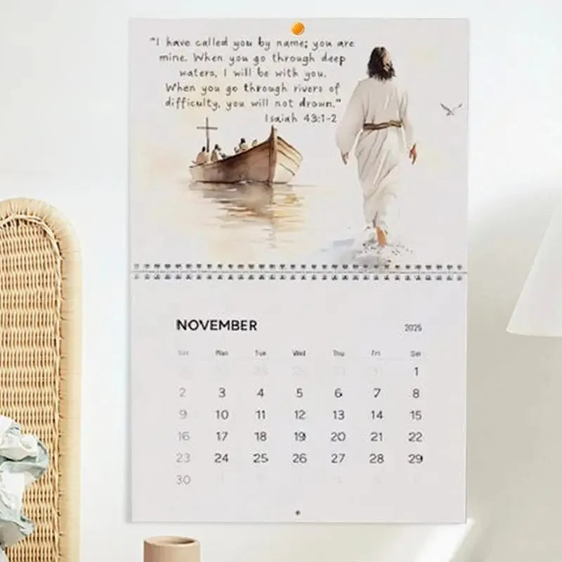 Faith & Fig 2025 Bible Verse Wall Calendar