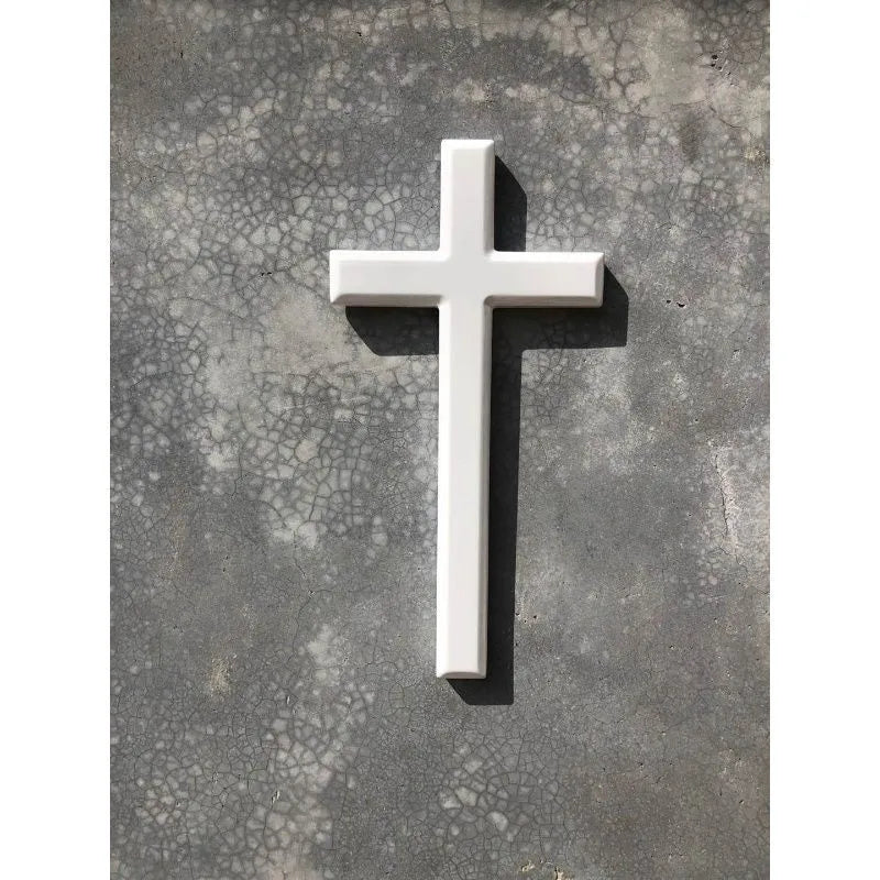 Faith & Fig Sacred Serenity Wooden Cross Wall Decor