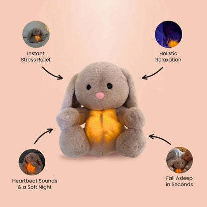 Faith & Fig "Breathing Easter Bunny" Calming Plush