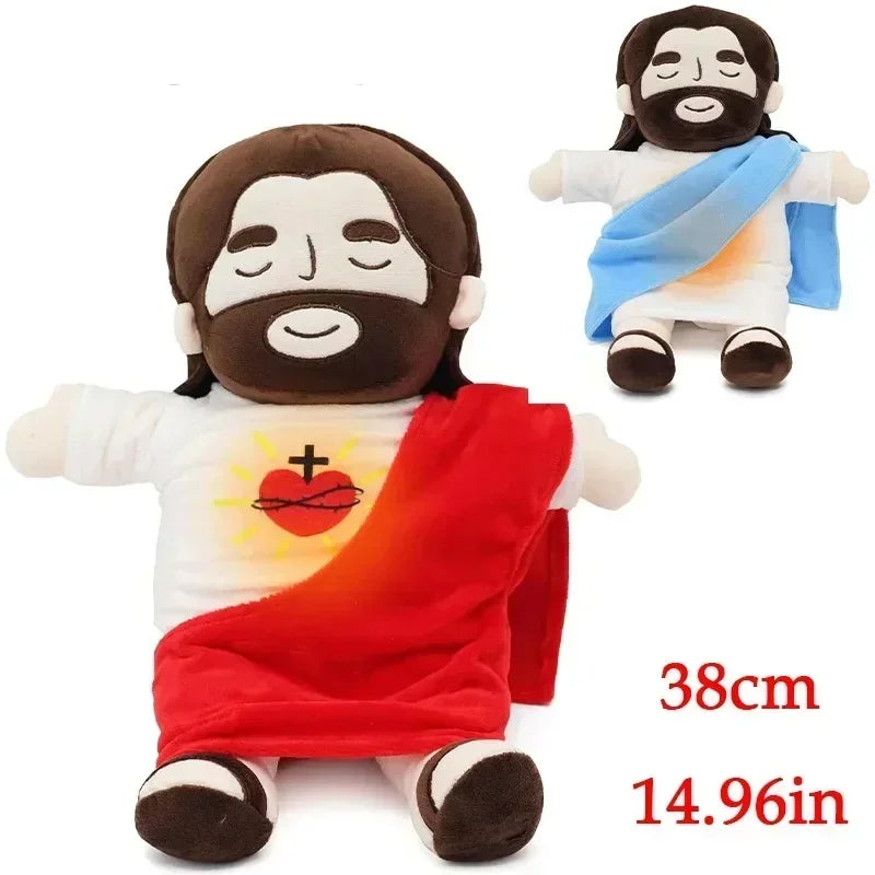 Faith & Fig Breathing Jesus Plush Toy