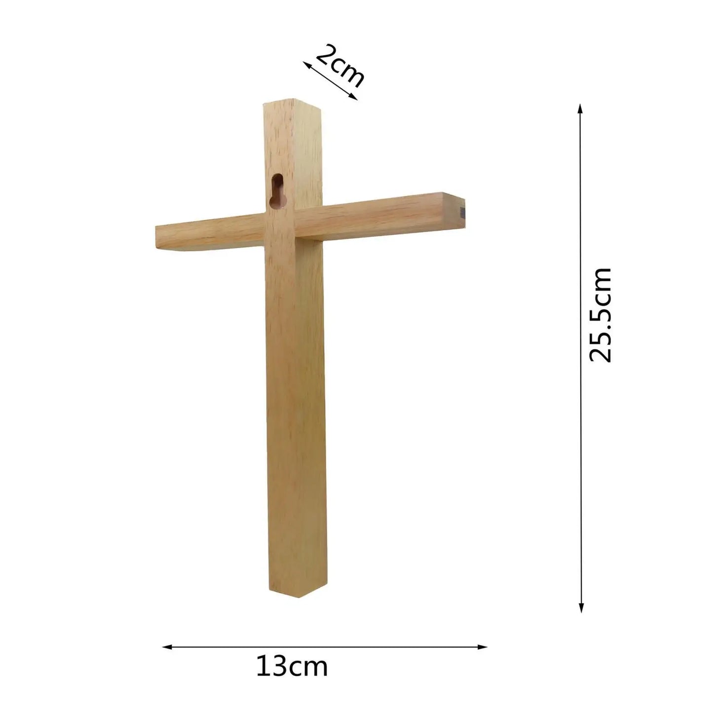 Faith & Fig Giant Wooden Crucifix