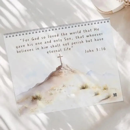 Faith & Fig 2025 Bible Verse Wall Calendar