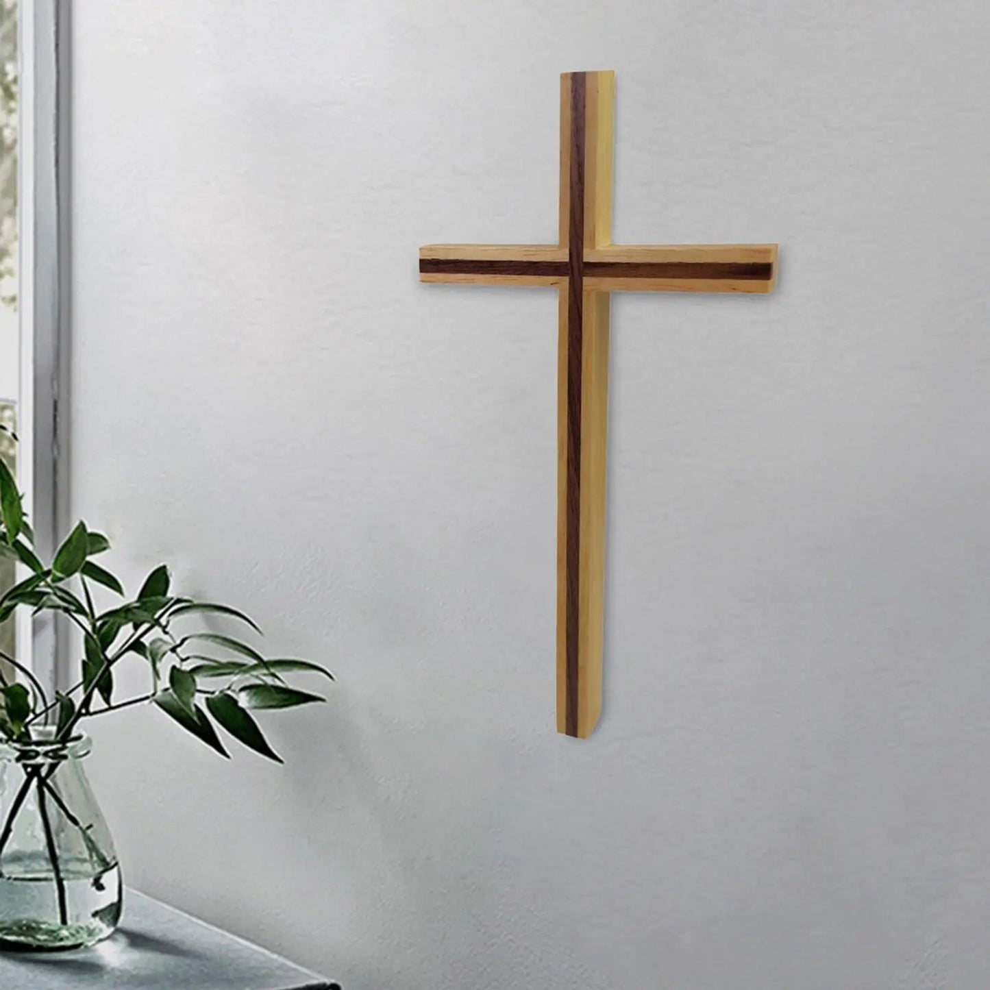 Faith & Fig Giant Wooden Crucifix