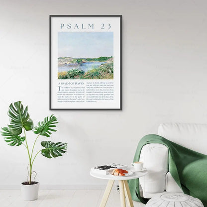 Faith & Fig Psalm 23, 91, 121 Scripture Wall Art