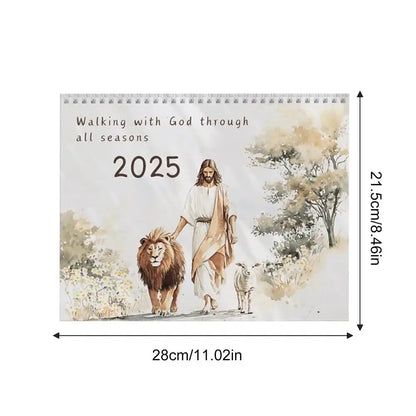 Faith & Fig 2025 Bible Verse Wall Calendar