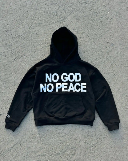 Faith & Fig "Know God, Know Peace" Oversized Hoodie