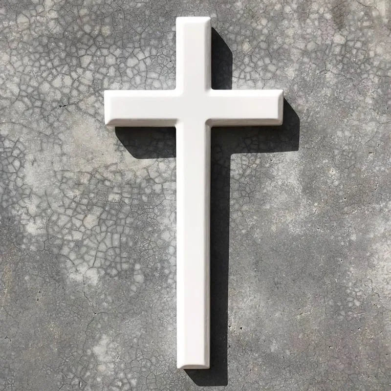 Faith & Fig Sacred Serenity Wooden Cross Wall Decor