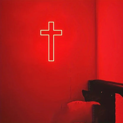 Faith & Fig Eternal Glow Jesus Cross Neon Sign