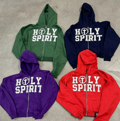 Faith & Fig "Holy Spirit" Zipper Hoodie