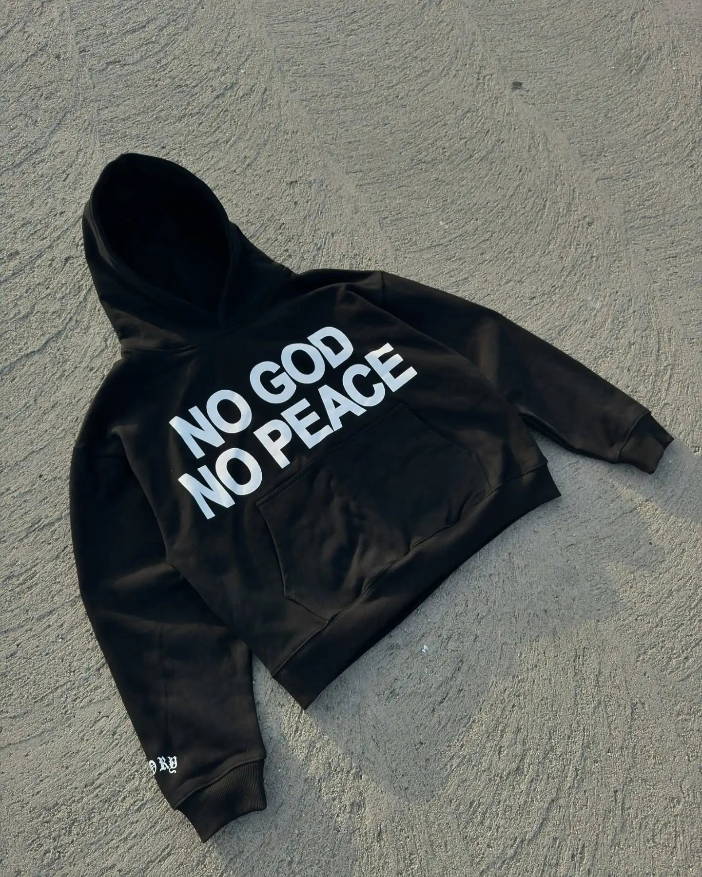 Faith & Fig "Know God, Know Peace" Oversized Hoodie