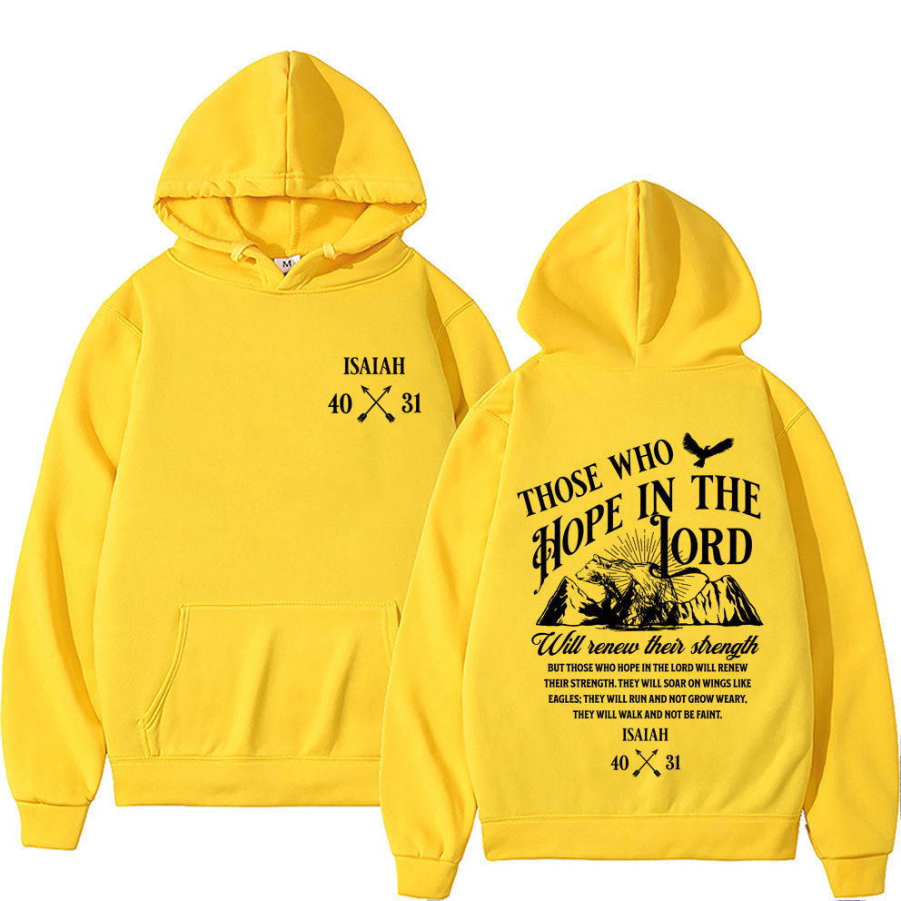 Faith & Fig Isaiah 40:31 Hoodie – Unisex