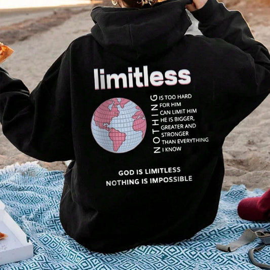 Faith & Fig "God Is Limitless, Nothing Is Impossible" Hoodie